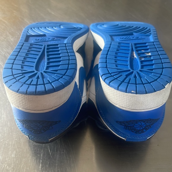 Air Jordan Low White/Royal Blue/Black - Picture 12 of 16